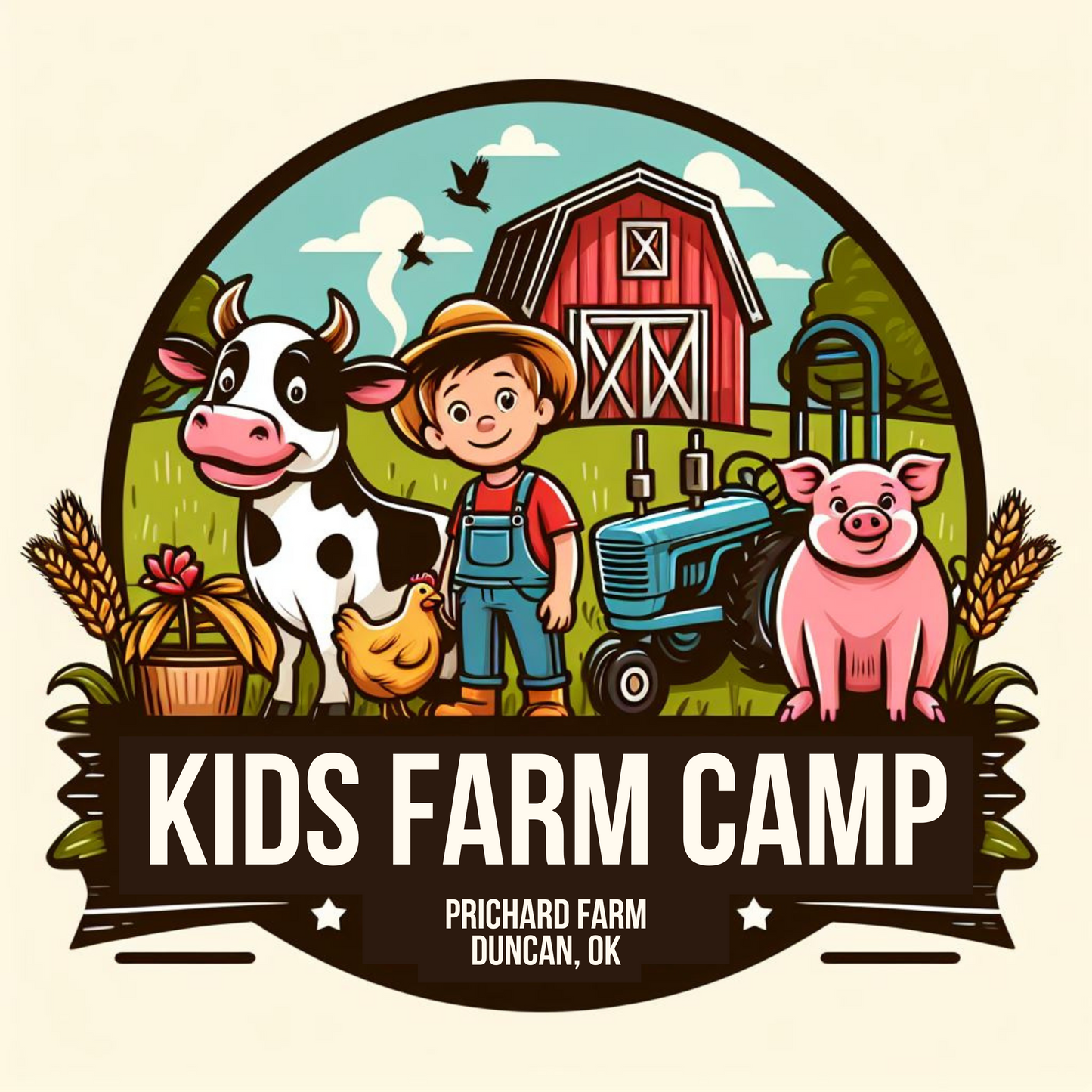 Kids Farm Camp - Morning Session (9:00am-12:00PM) - June 10-12